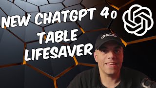 ChatGPT Tables are Mind Blowing