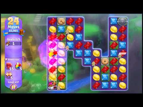 Wonka's World of Candy Level 437 - NO BOOSTERS + FULL STORY 🍫 | SKILLGAMING ✔️