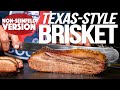 TEXAS STYLE SMOKED BRISKET AT HOME NON REVERSE VERSION SAM THE COOKING GUY