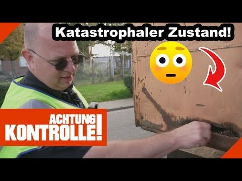 Verbeult & VERDENGELT! 😑 Mülltransporter in MISERABLEM Zustand! |1/2| Kabel Eins | Achtung Kontrolle