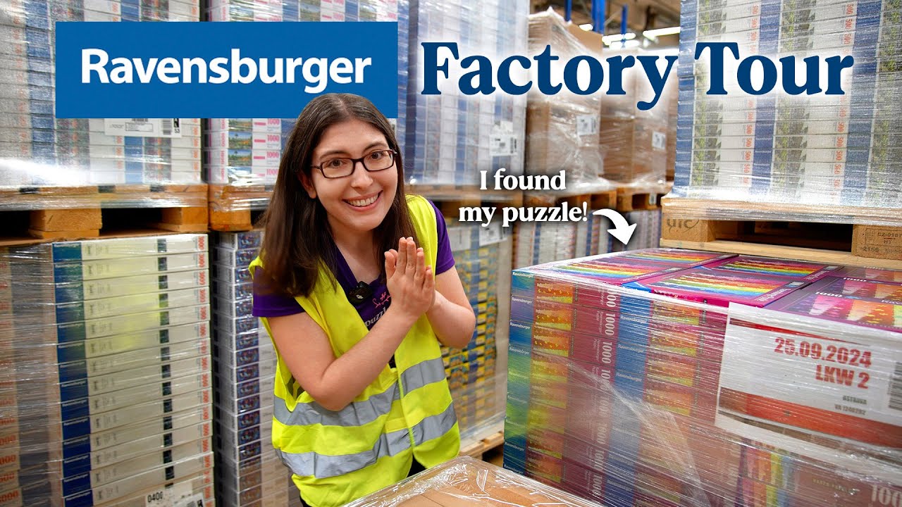 I WENT TO THE RAVENSBURGER PUZZLE FACTORY