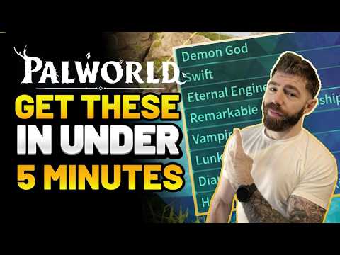 The NEW Best Way to Get Rainbow Passives In Palworld (Actually A Fishing Guide)