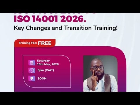 ISO 14001:2026 Transition Training for Auditors