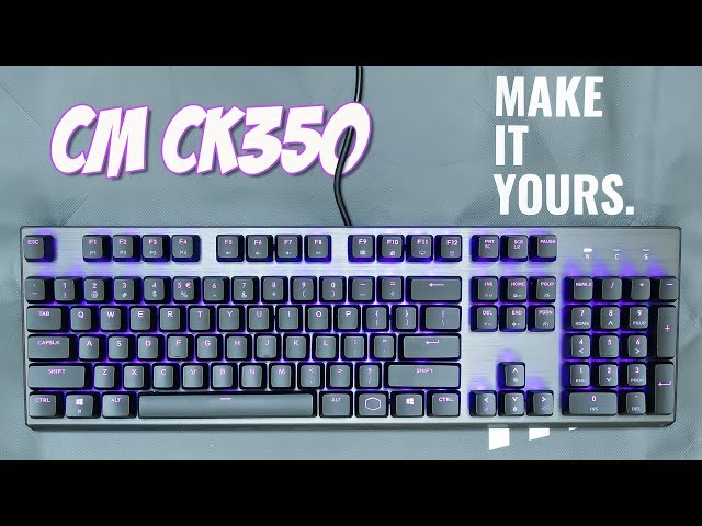 Bàn phím cơ Cooler Master CK350 V2