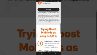 You Can Try Out Boost Mobile Now For 14 Days! (No Audio Included)
