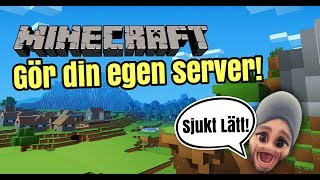 Minecraft - Hur man gör en server GRATIS (tutorial)