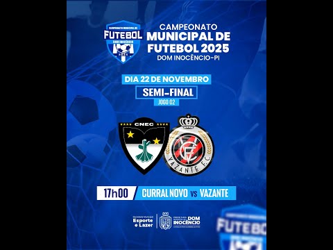 CURRAL NOVO X VAZANTE