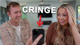 REACTING To Our Oldest Videos (Embarrassing)