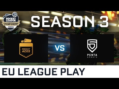 Pocket Aces vs Penta Sports EU League Play - RLCS S3