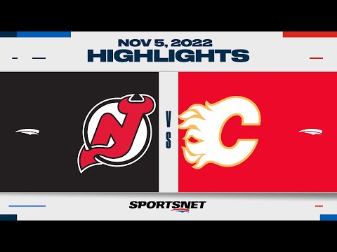 NHL Highlights | Devils vs. Flames - Nov. 5, 2022