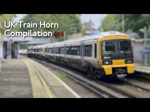 UK Train Horn Compilation (#1)