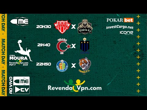 SEGUNDA RODADA COPA MOURA REVENDA VPN FUT 7 - DIA 01