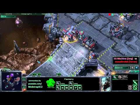 Starcraft 2: Machine vs Strelok Game 3 (Part 1) on Scrap Station