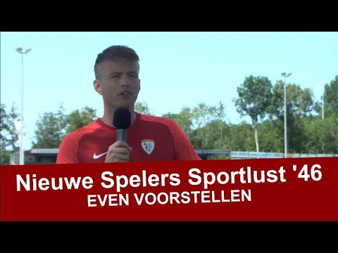 EVEN VOORSTELLEN Nieuwe Speler Sportlust '46