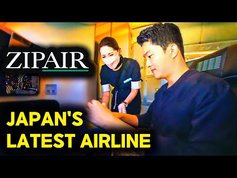 Japan’s AMAZING Latest Airline | ZIPAIR 787 Business Class