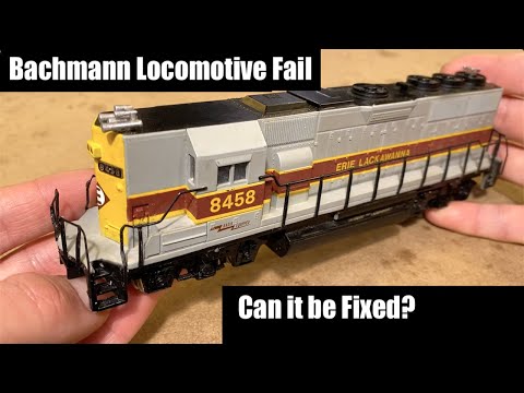 Why 90s Bachmann Locomotives Fail - Can it be Fixed?