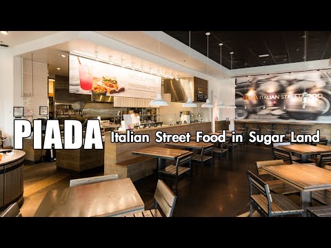PIADA Italian Street Food Restaurant Sugar Land Texas / PASTA in restaurant near First Colony Mall