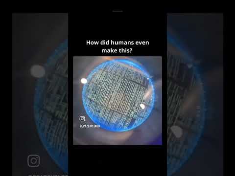 CPU Transistors vs Human Hair Comparison 🔬🤯 #education #semiconductor #science
