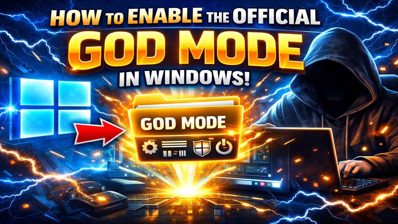 How to Enable the Official "God Mode" in Windows