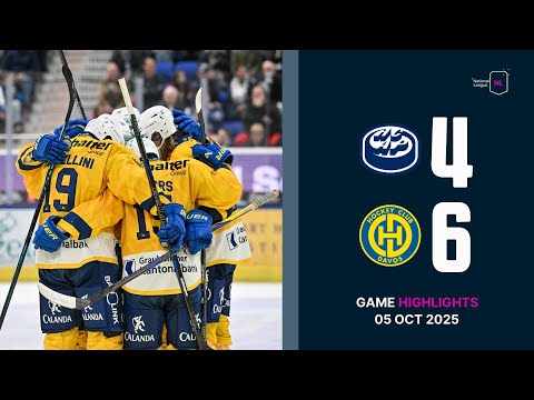 HC Ambri Piotta vs. HC Davos - Game Highlights
