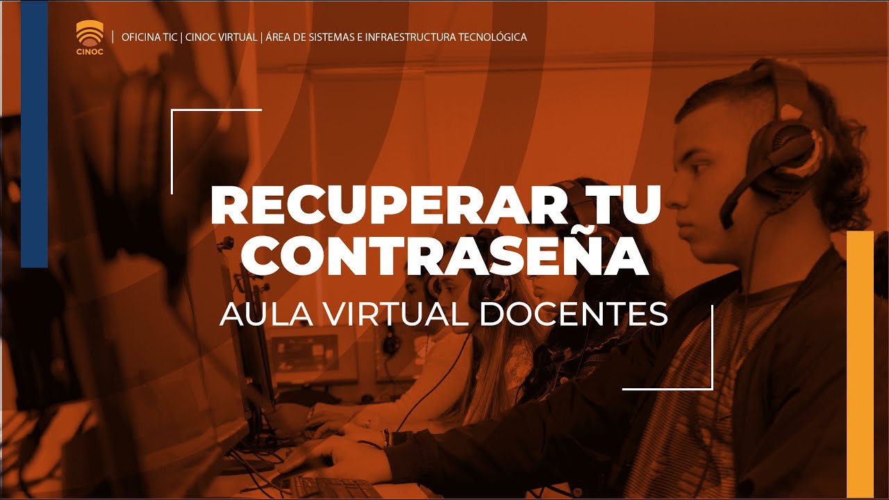 Recuperar tu contraseña - Aula Virtual para Docentes