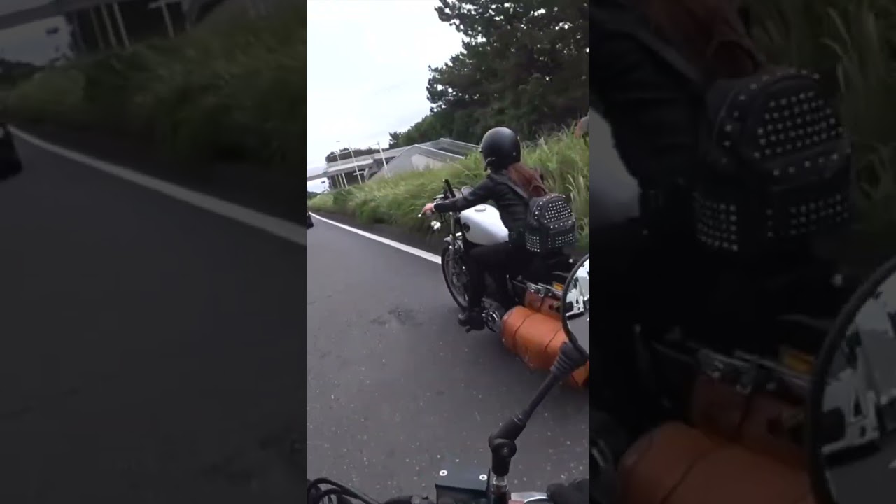 チェーンが外れて走行不能！〜４台もの不動車が出たツーリングの巻〜 #ハーレー #カブ #automobile #ツーリング