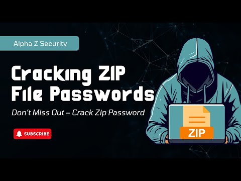 Cracking ZIP File Passwords | Alpha Z Security Organization | Ethical Hacking Tutorial 2025
