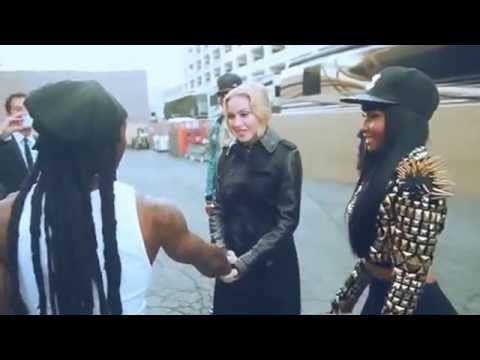 Nicki Minaj & Lil Wayne meet Madonna  ♥