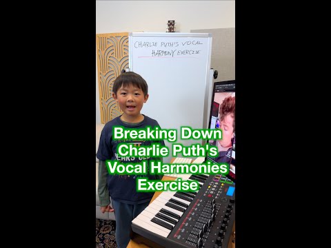 8-year-old Eugene Explains Why Charlie Puth's Harmonies Sound So Good @charlieputh