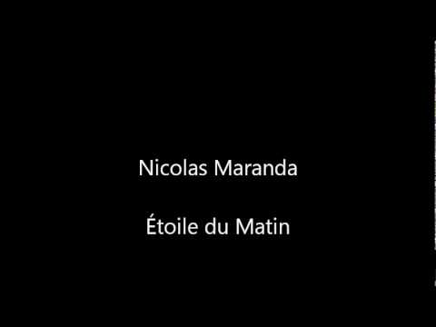 Nicolas Maranda - Étoile du matin