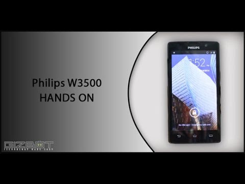 Philips W3500 HANDS ON