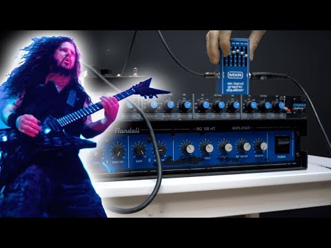 DIMEBAGS CFH GEAR TONE TEST - PQ4, MXR 6-band, RG100HT