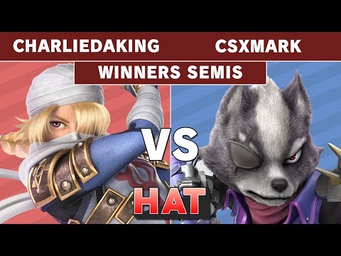 HAT 51 - Charliedaking (Sheik) Vs. CsxMark (Wolf) Winners Semis - Smash Ultimate