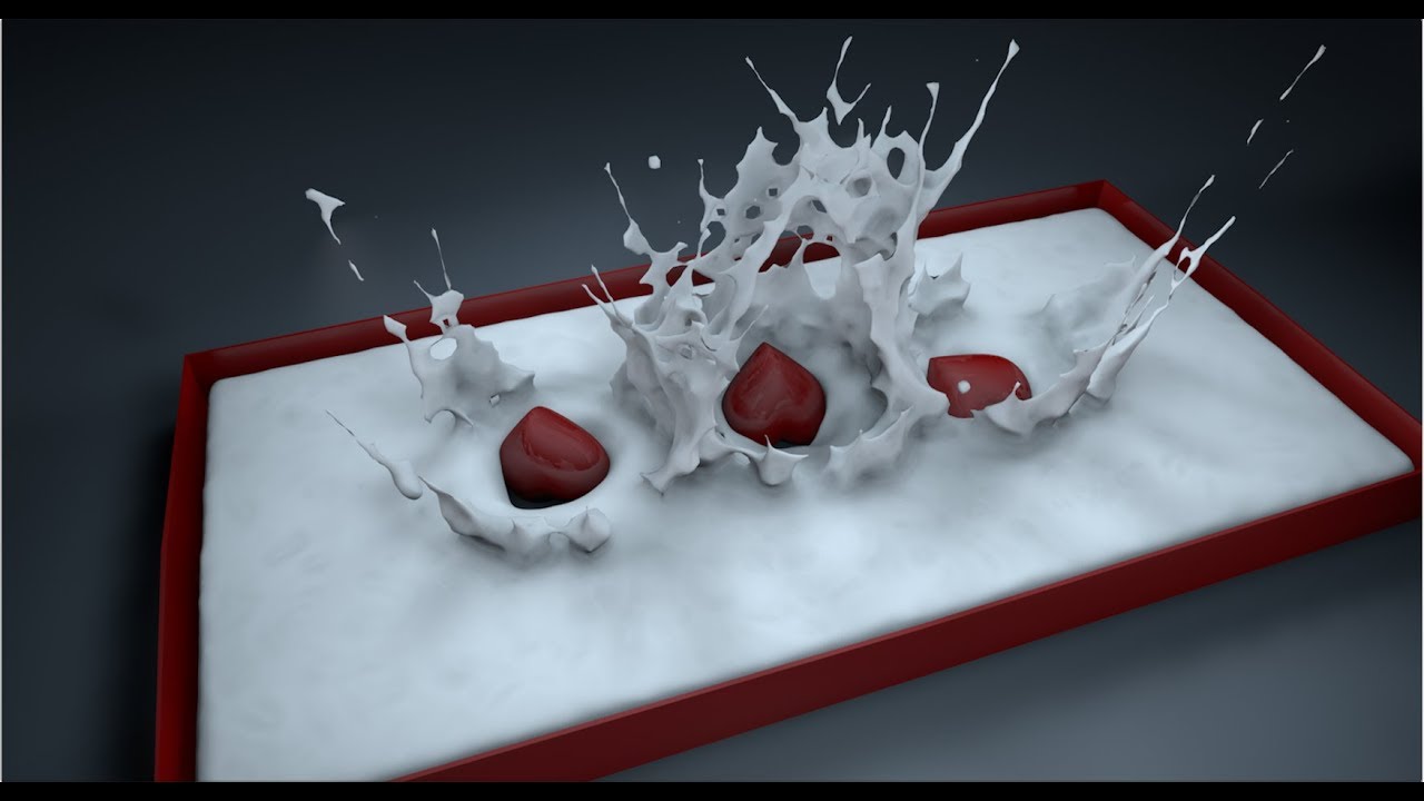 Real Flow Splash Animation using Cinema 4D Tutorial