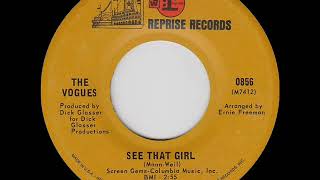 See That Girl - The Vogues