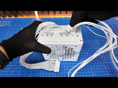 Corsair RM850e (2025) power supply wiring and setup guide