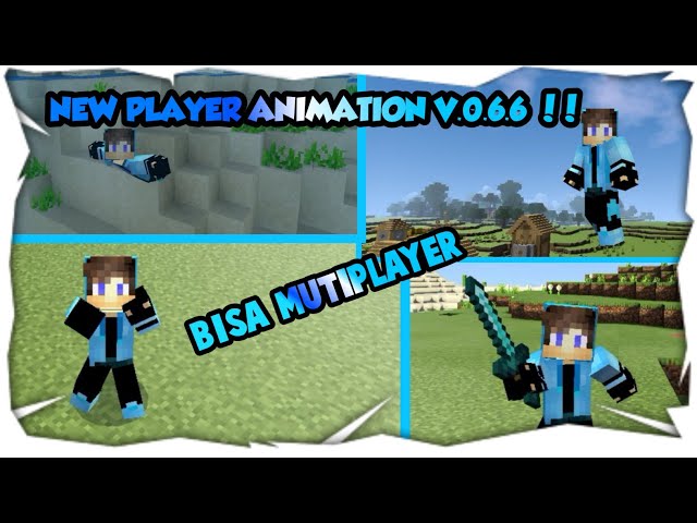 New Player Animation for Minecraft Pocket Edition 1.16