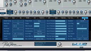 Video thumbnail for Rob Papen BLUE review for dancemusicblog by RedRavenRuler