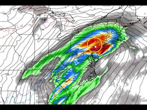 Daily forecast video Thursday January 17th, 2019