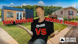 Tiny Home vs. Mobile Home 🏡⚖️ | What’s the Difference?
