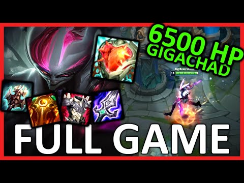 GIGACHAD HEARTSTEEL Shaco off-meta build - feels no damage - S13 OTP SHACO FULL GAME