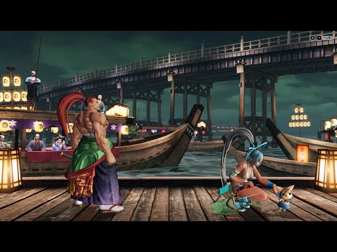 Samurai Shodown - Genjuro VS Mina