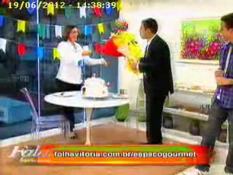 Bolo Red Velvet nos 12 anos do Fala ES - Adocicatto Confeitaria