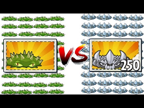 Plants vs Zombies 2: Spikerock vs Spikeweed- Who Is The Best?