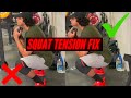 Optimizing Equal Hip & Quad Engagement in the Squat & Better Bracing (how to squat with good form)
