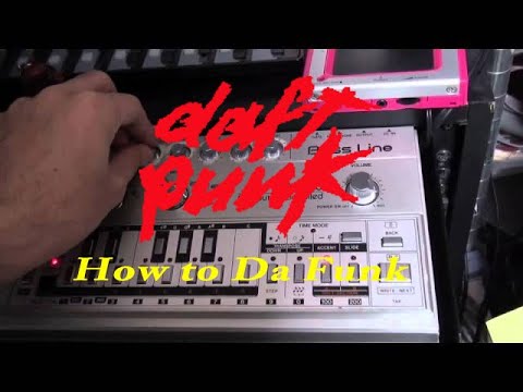 How to program Daft Punk Da Funk Roland TB-303 / TB-03 / TB-3 / TD-3  [No talk]