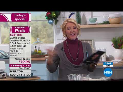 HSN | Chef Curtis Stone Holiday Prep 12.01.2018 - 12 AM