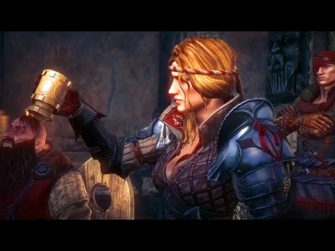Saskia is Poisoned in Vergen (Witcher 2 | Geralt at The War Council)