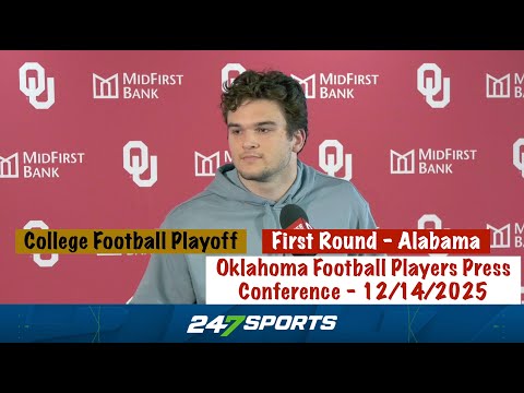 Oklahoma Football Players Press Conference (CFP First Round Week) - 12/14/2025