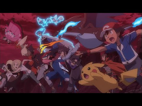 Ash , Alan and friends vs Lysandre # The Resistance by skillet #